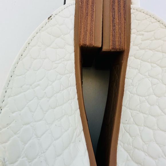 SAM EDELMAN CIRCUS MULES HEATH White Size 9M Like New See Photos. - Picture 9 of 14